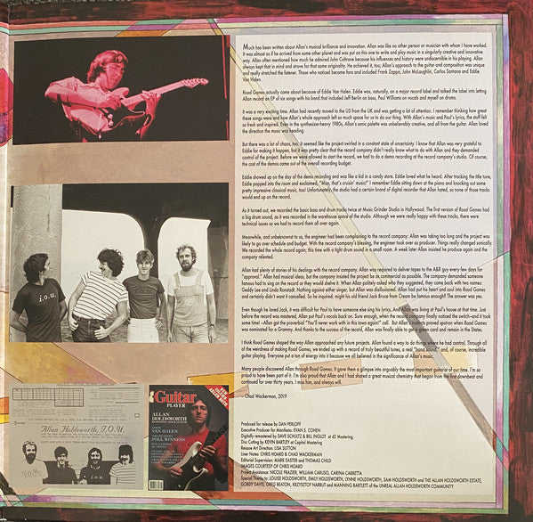 Allan Holdsworth : Road Games (LP)