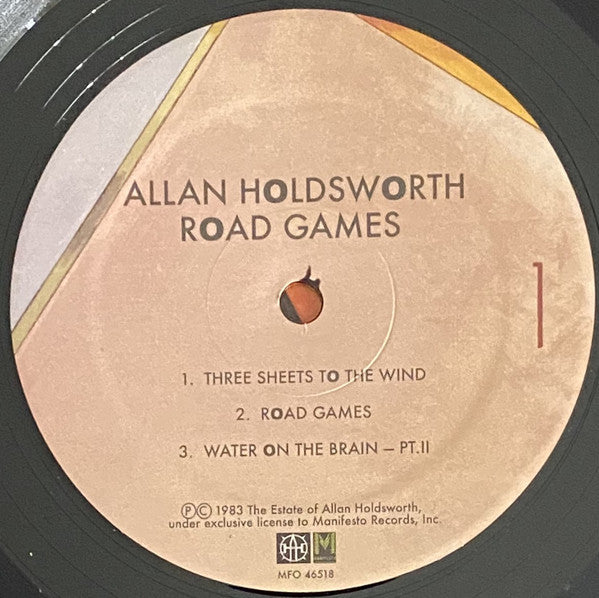 Allan Holdsworth : Road Games (LP)