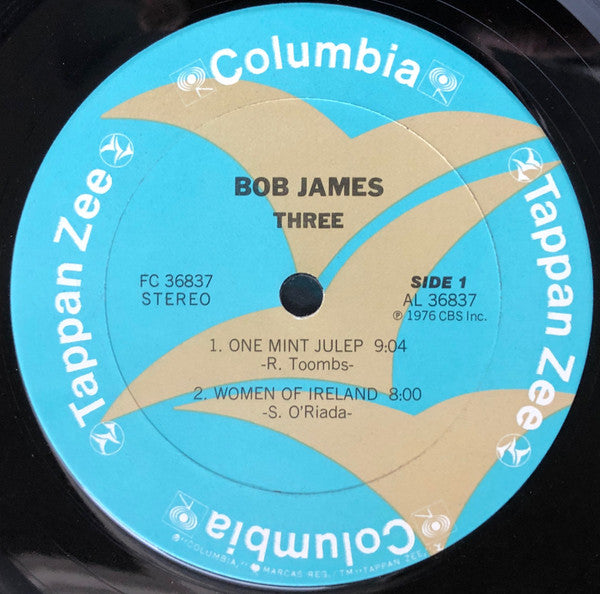 Bob James : Three (LP, Album, RE, Pit)