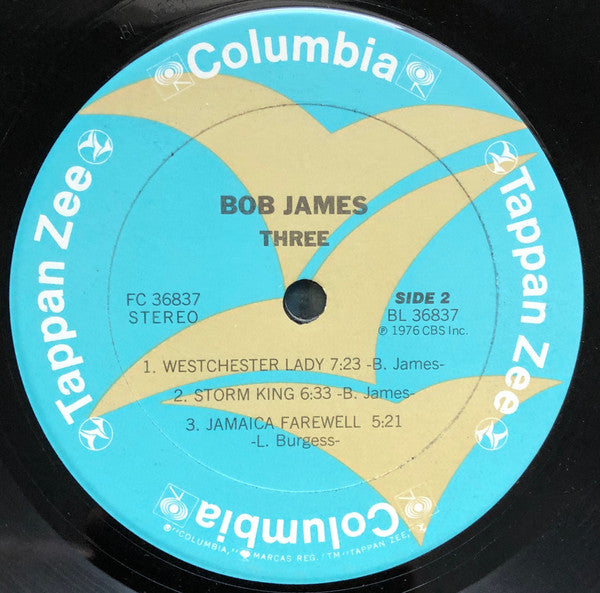 Bob James : Three (LP, Album, RE, Pit)