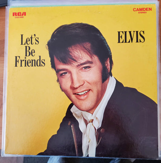 Elvis Presley : Let's Be Friends (LP, Comp, Mono, Ind)