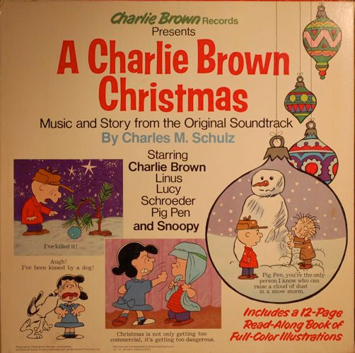 Charles M. Schulz : A Charlie Brown Christmas (LP, Album, Wad)
