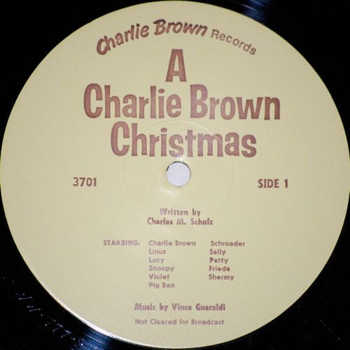 Charles M. Schulz : A Charlie Brown Christmas (LP, Album, Wad)