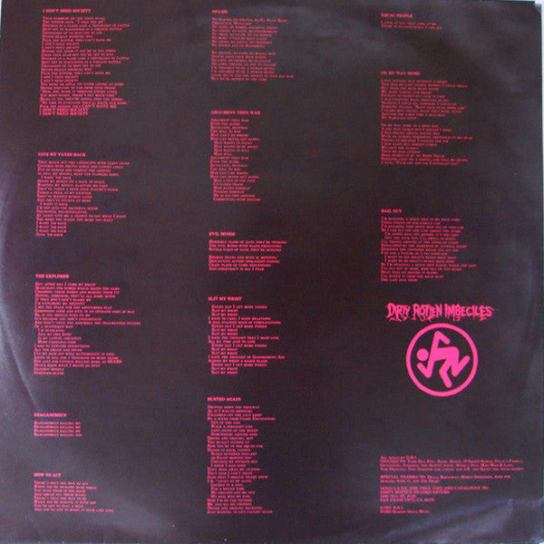 D.R.I.* : Dealing With It (LP, Album)