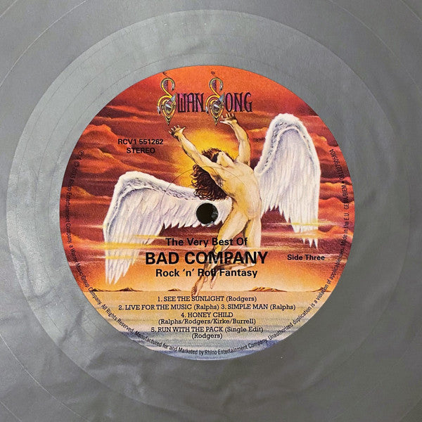 Bad Company (3) : Rock 'N' Roll Fantasy The Very Best Of Bad Company (2xLP, Comp, Ltd, RE, Sil)