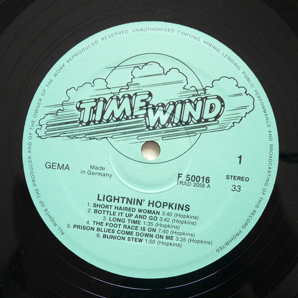 Lightnin' Hopkins : Long Time (LP, Comp)