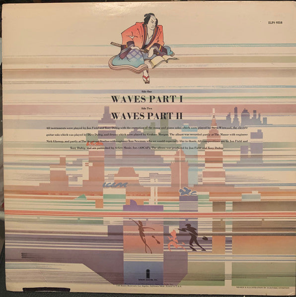 Jade Warrior : Waves (LP, Album, RP, Ter)