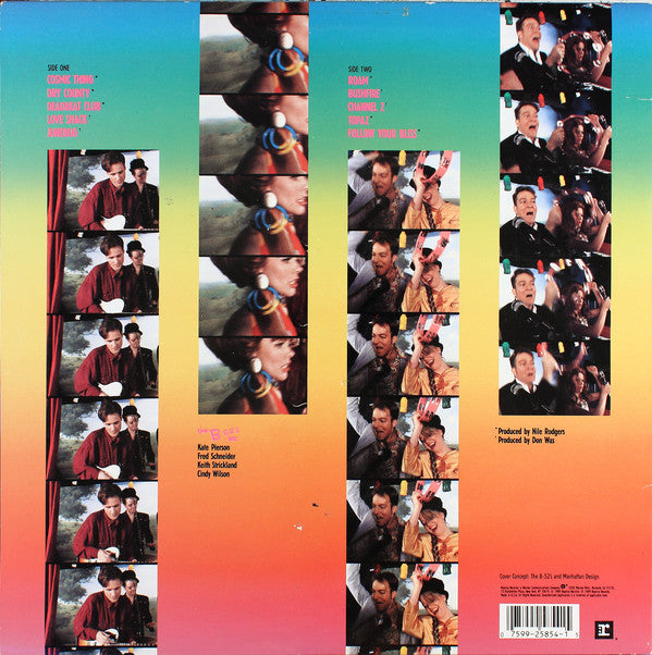 The B-52's : Cosmic Thing (LP, Album, Spe)