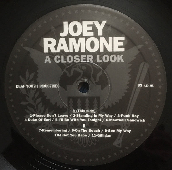 Joey Ramone : A Closer Look (LP, Unofficial)