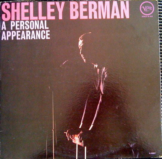 Shelley Berman : A Personal Appearance (LP, Album, Mono)