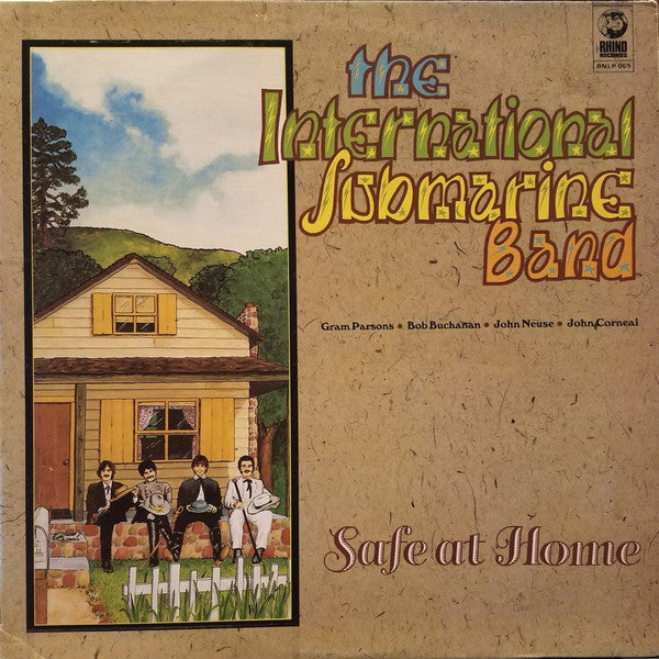The International Submarine Band : Safe At Home (LP, Album, RE)