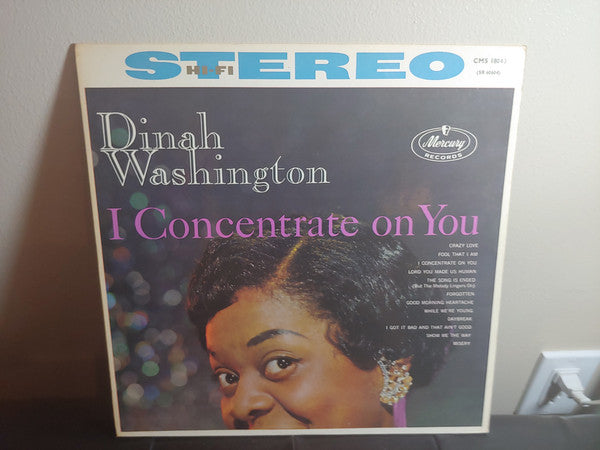 Dinah Washington : I Concentrate On You (LP, Album)