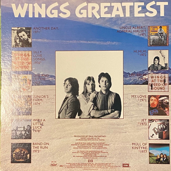 Wings (2) : Wings Greatest (LP, Comp, ind)