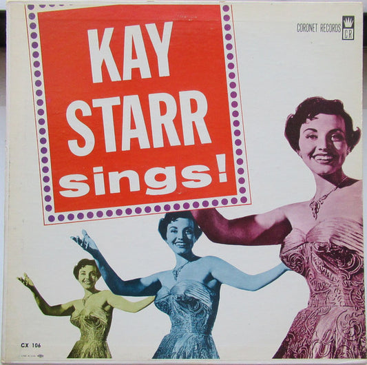 Kay Starr : Kay Starr Sings (LP, Album, Mono)