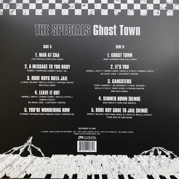 The Specials : Ghost Town (LP, Album, Ltd, RE, Yel)