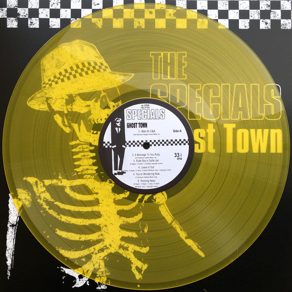 The Specials : Ghost Town (LP, Album, Ltd, RE, Yel)