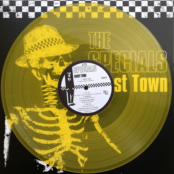 The Specials : Ghost Town (LP, Album, Ltd, RE, Yel)