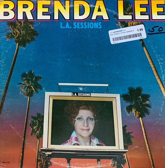 Brenda Lee : L.A. Sessions (LP, Album, Pin)
