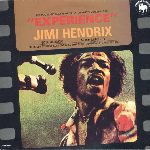 Jimi Hendrix : Original Sound Track From The Feature Length Motion Picture “Experience” (LP, Album, RE)