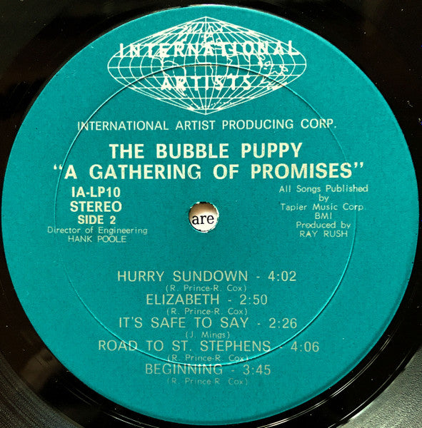 Bubble Puppy : A Gathering Of Promises (LP, Album)