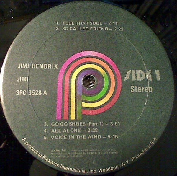 Jimi Hendrix : Jimi (LP)