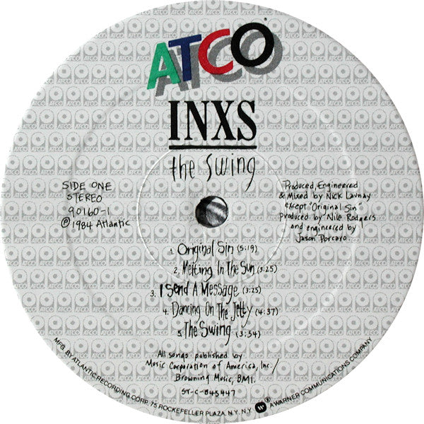 INXS : The Swing (LP, Album, SRC)