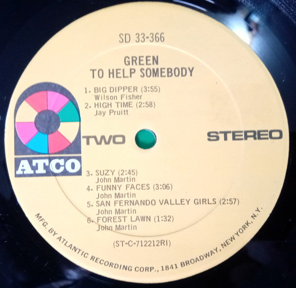 Green (29) : To Help Somebody (LP, Album)