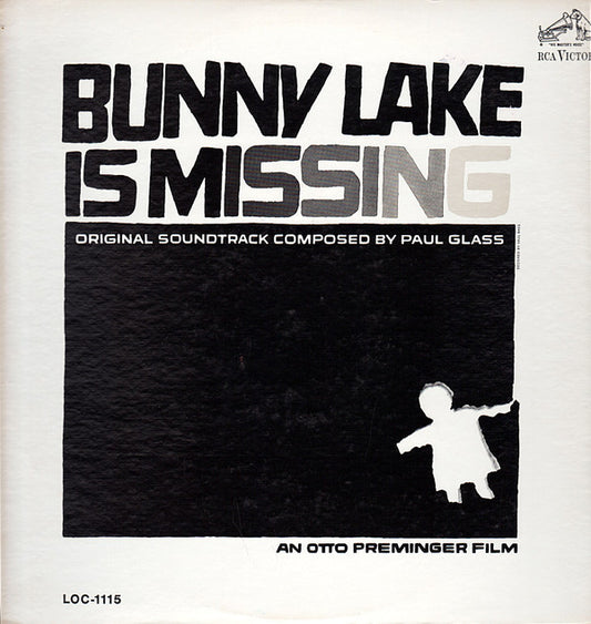 Paul Glass : Bunny Lake Is Missing (Original Soundtrack) (LP, Album, Mono)