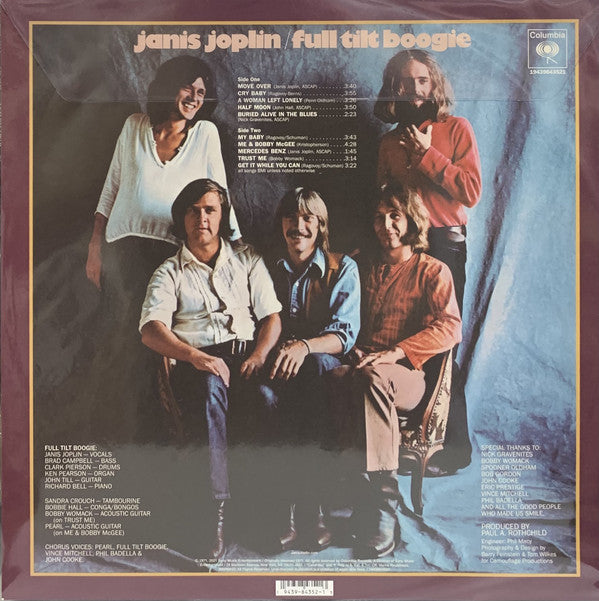 Janis Joplin : Pearl (LP, Album, RSD, Ltd, Pic, RE, 50t)