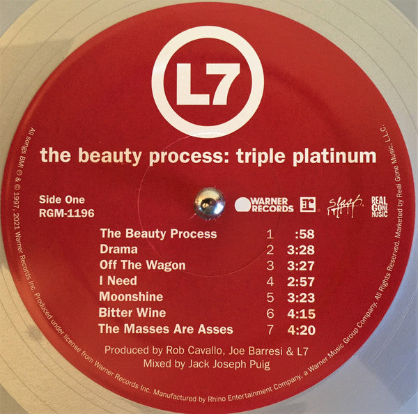 L7 : The Beauty Process: Triple Platinum (LP, Album, RSD, Ltd, RE, Pla)