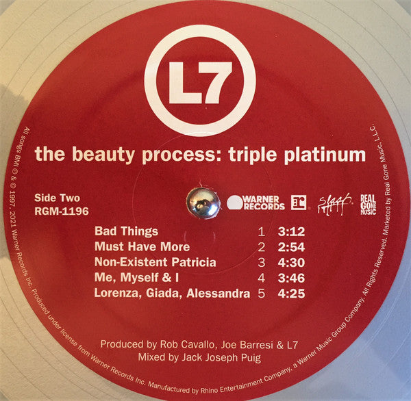 L7 : The Beauty Process: Triple Platinum (LP, Album, RSD, Ltd, RE, Pla)