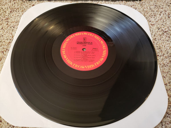 Frank Marino & Mahogany Rush : Live (LP, Album, RE, Pit)
