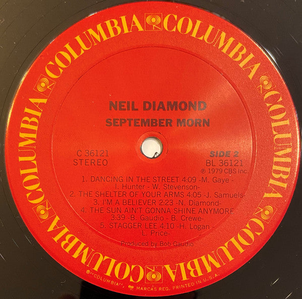 Neil Diamond : September Morn (LP, Album)