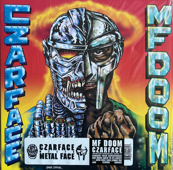 Czarface, MF Doom : Czarface Meets Metal Face (LP, Album, RE)