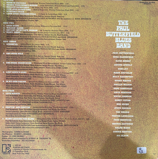 The Paul Butterfield Blues Band : Golden Butter / The Best Of The Paul Butterfield Blues Band (2xLP, Comp, Gat)