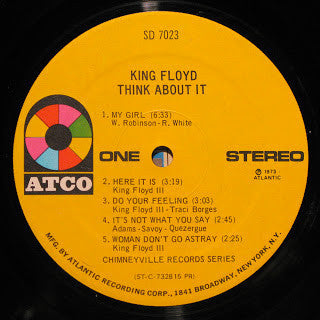 King Floyd : Think About It (LP, Album, PR )