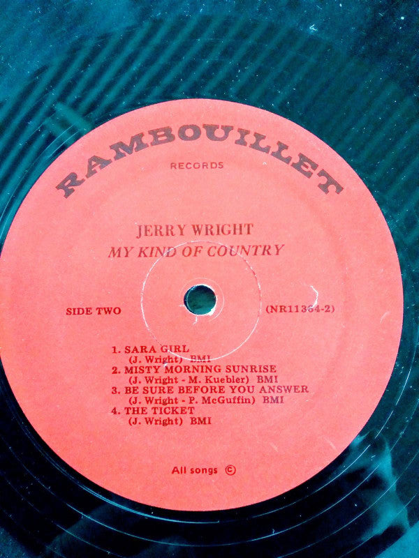 Jerry Wright : My Kind Of Country (LP)