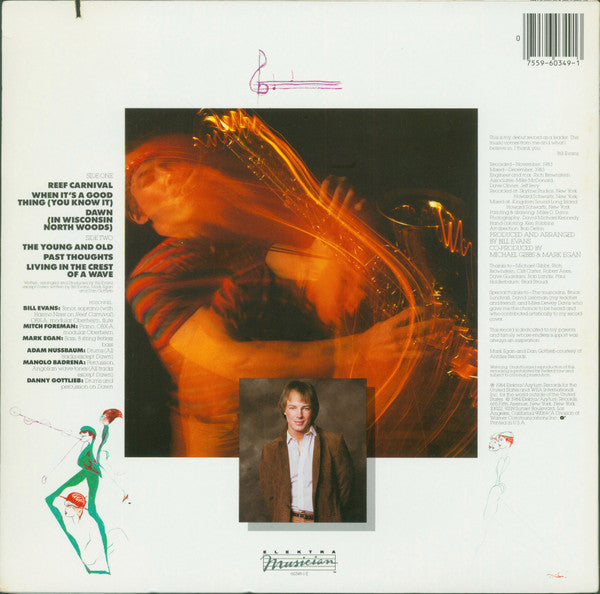 Bill Evans (3) : Living In The Crest Of A Wave (LP, Album, SP)