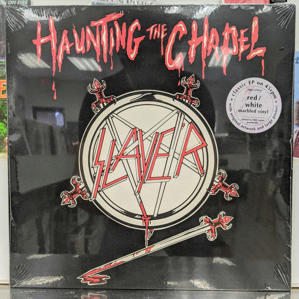 Slayer : Haunting The Chapel (12", EP, Ltd, RE, RM, Red)