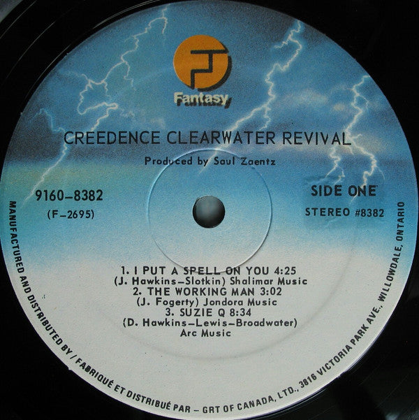 Creedence Clearwater Revival : Creedence Clearwater Revival (LP, Album, RE)