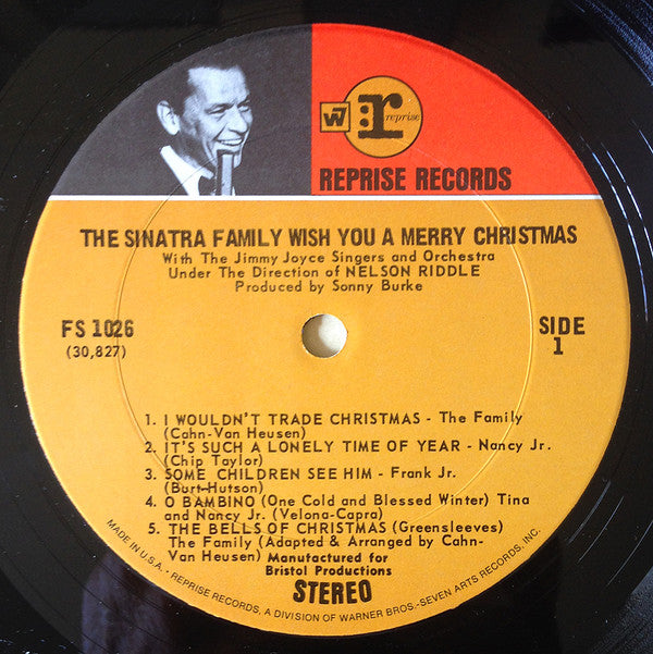 The Sinatra Family : The Sinatra Family Wish You A Merry Christmas (LP, Album)