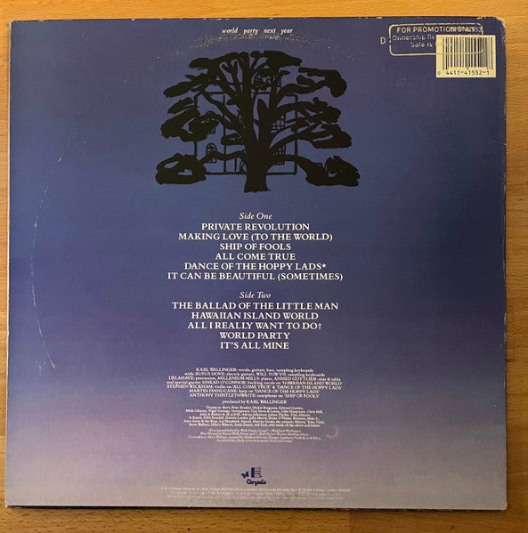 World Party : Private Revolution (LP, Album)