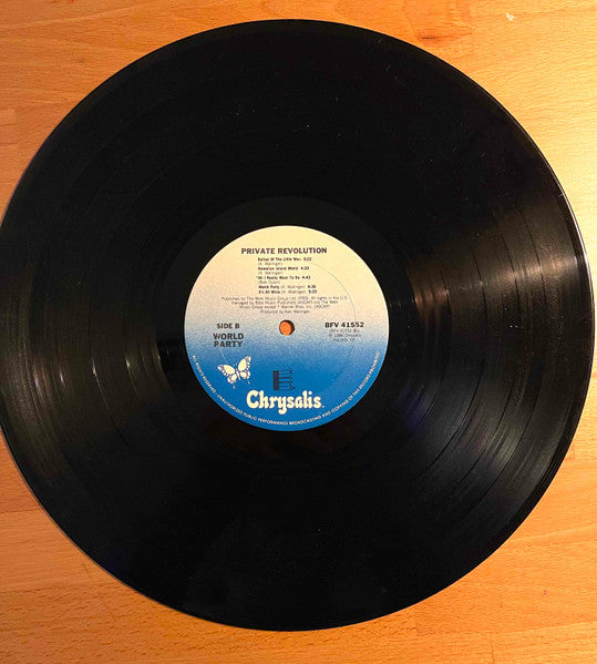 World Party : Private Revolution (LP, Album)