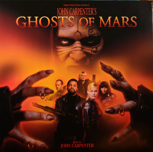 John Carpenter : Ghosts Of Mars (Original Motion Picture Soundtrack) (LP, Album, RE, Red)