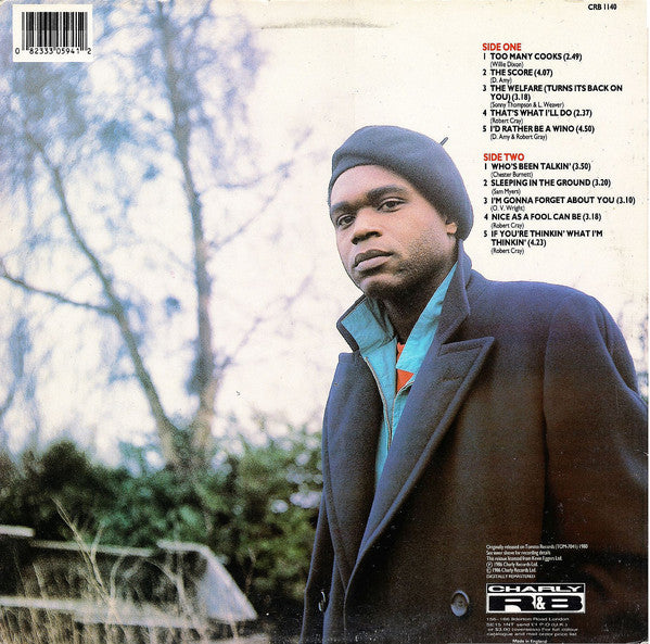 The Robert Cray Band : Who's Been Talkin' (LP, RE, RM)