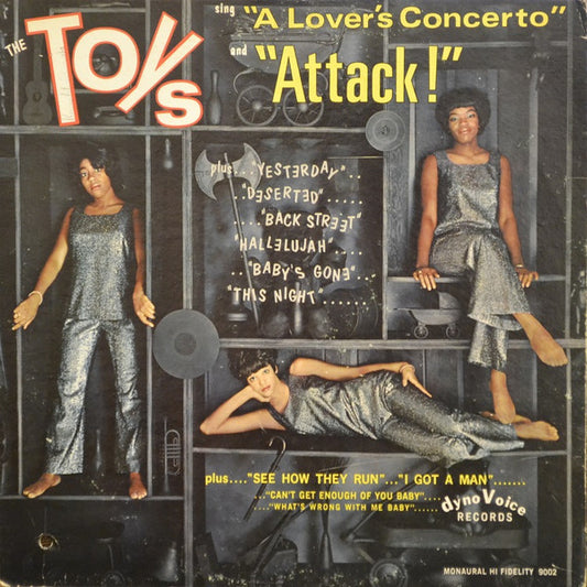 The Toys : The Toys Sing "A Lover's Concerto" And "Attack" (LP, Album, Mono, Bes)