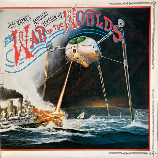 Jeff Wayne : Jeff Wayne's Musical Version Of The War Of The Worlds (2xLP, Album, San)