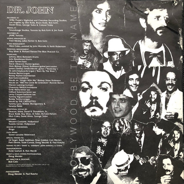 Dr. John : Hollywood Be Thy Name (LP, Album, Ter)