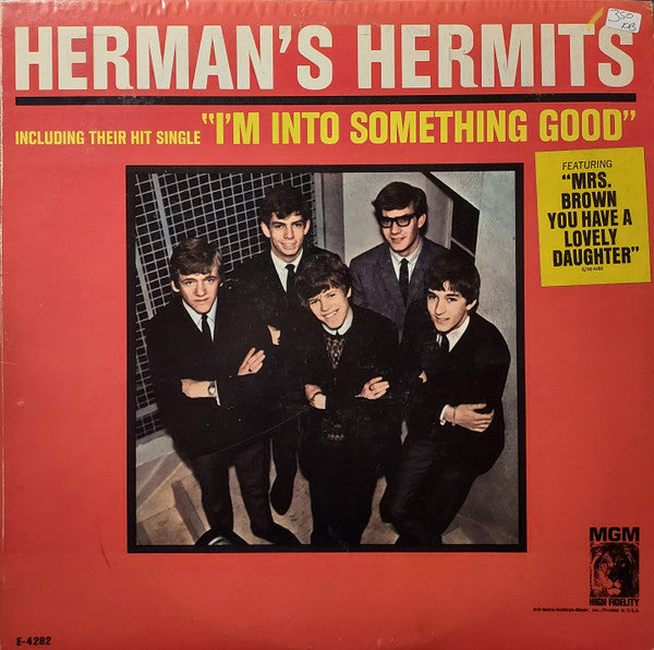 Herman's Hermits : Introducing Herman's Hermits (LP, Album, Mono, 2nd)