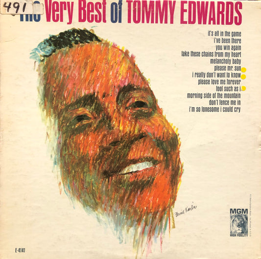 Tommy Edwards : The Very Best Of Tommy Edwards (LP, Album, Comp)